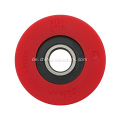 80mm rote Stiefwalze für Xizi Otis Rolltreppen 80*25*6304